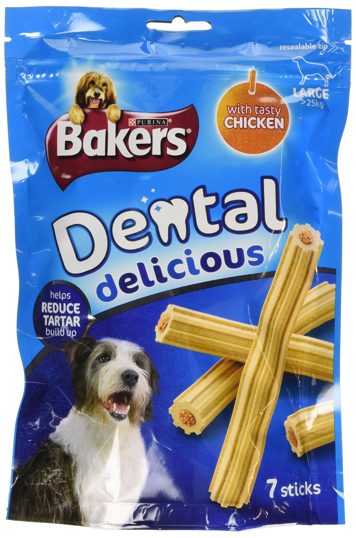 BAKERS Sizzlers Bacon Dog Treats 315g (Pack of 3)