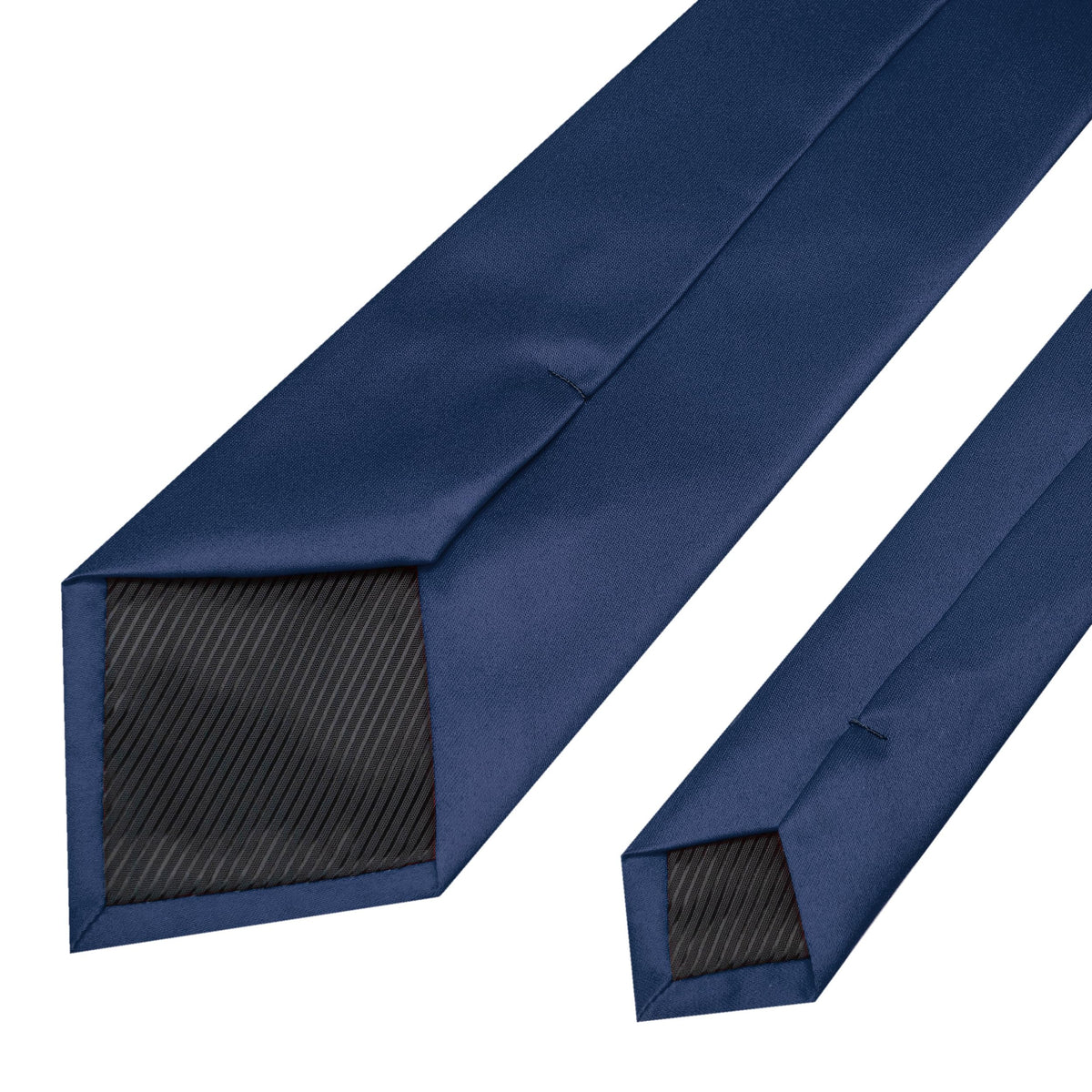RBOCOTT Solid Color Tie Mens Necktie for Business and Wedding Party