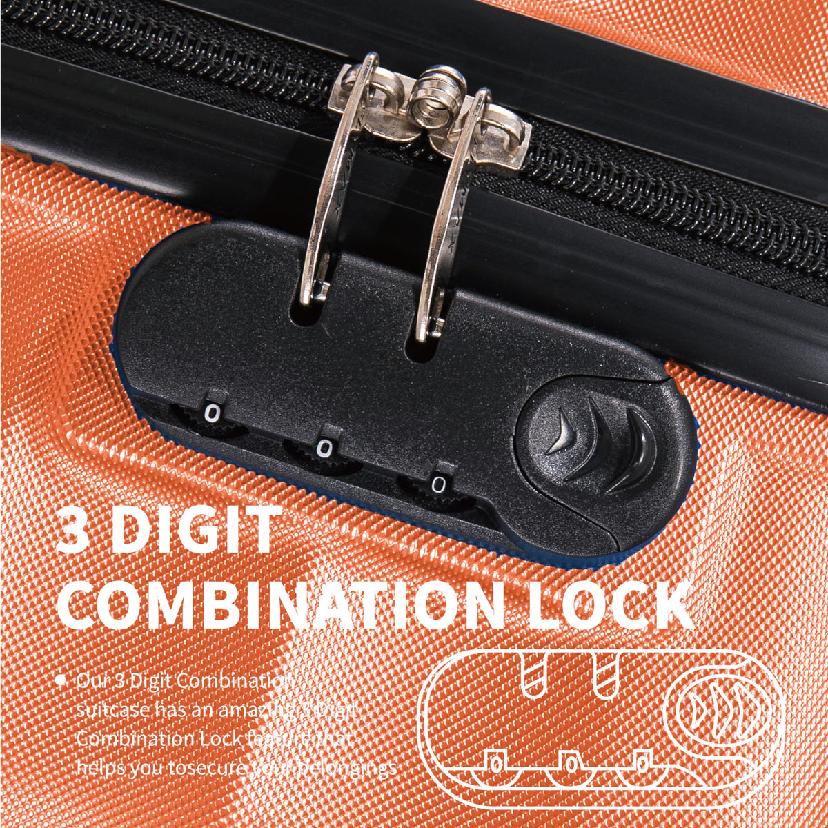 FLYMAX 55x40x20 Ryanair Cabin Bag Hand Luggage Lightweight Suitcase Approved Carry on Luggage Case 2.5KG 40L Royal