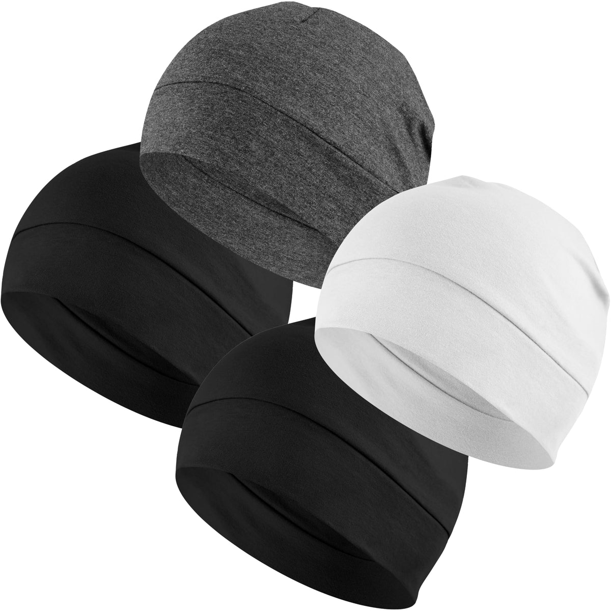 EINSKEY 100% Cotton Skull Caps for Men, Multipurpose Daily Wear Beanie Hat