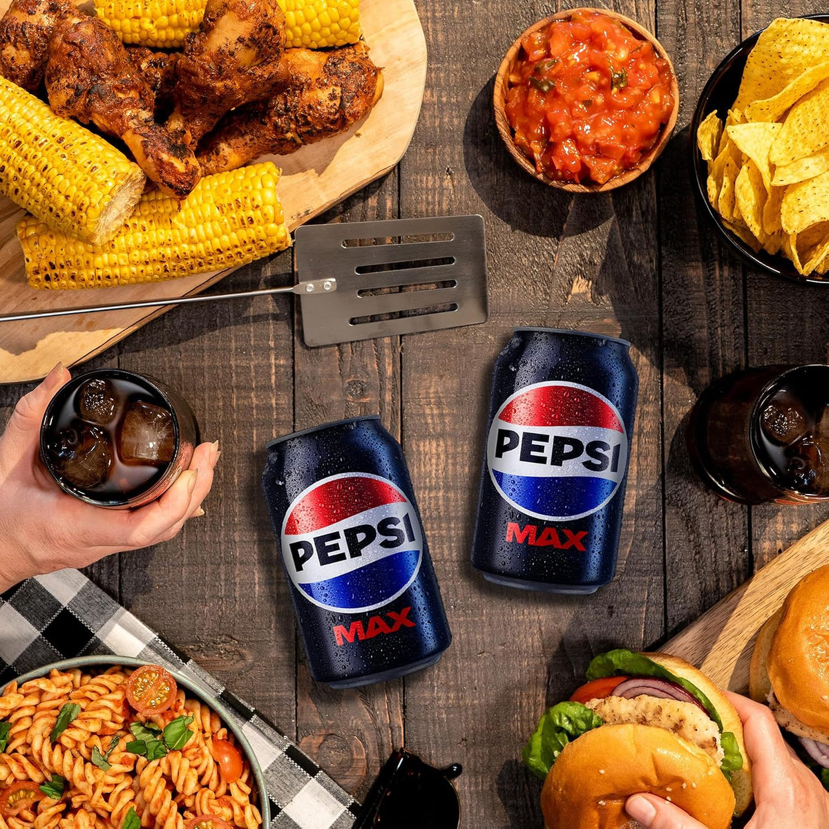 Pepsi Max Cola | 330ml Can | 24 Pack