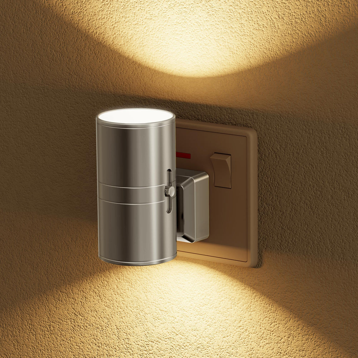 JandCase Night Light, Night Light Plug in Wall with Dusk to Dawn Sensor