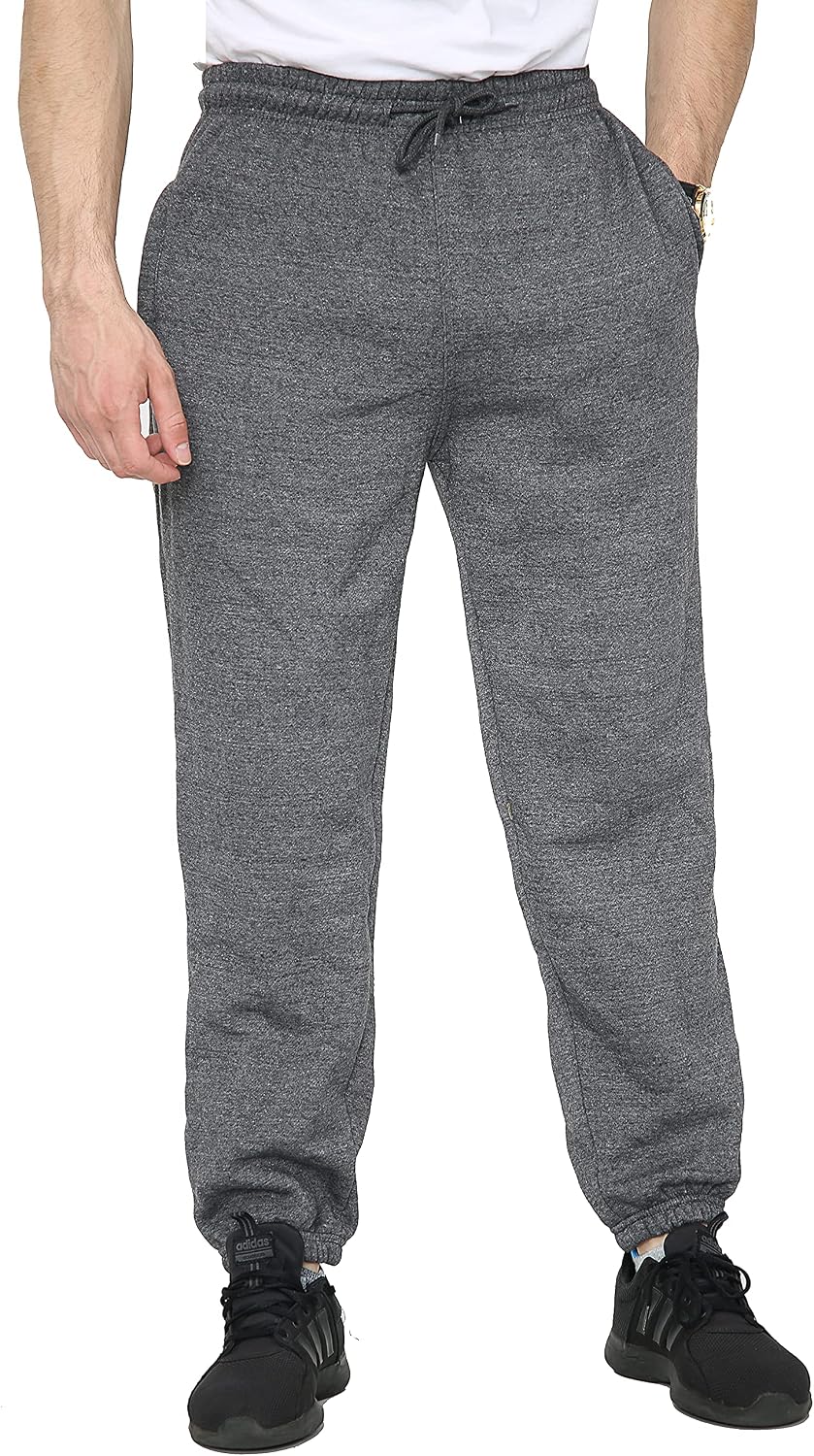 SKYTEX UK Mens Fleece Jogging Bottoms Pants Trousers Casual Sizes S - 8XL, 4 Colours