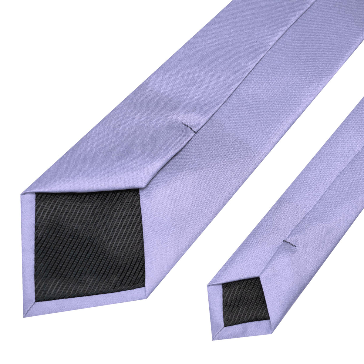 RBOCOTT Solid Color Tie Mens Necktie for Business and Wedding Party