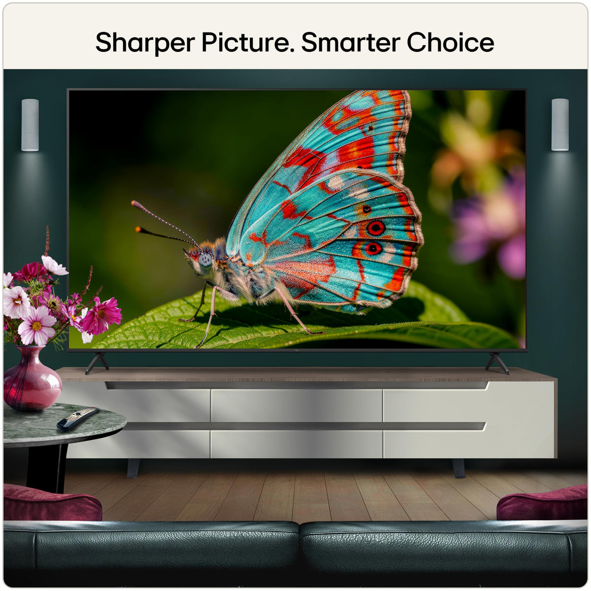 LG 50NU800B6LC Nano UHD AI NU80 4K Smart TV, α7 Processor Gen9, 60Hz, HDR10, Filmmaker Mode™, Google Cast, Apple AirPlay 2, Model Year 2026