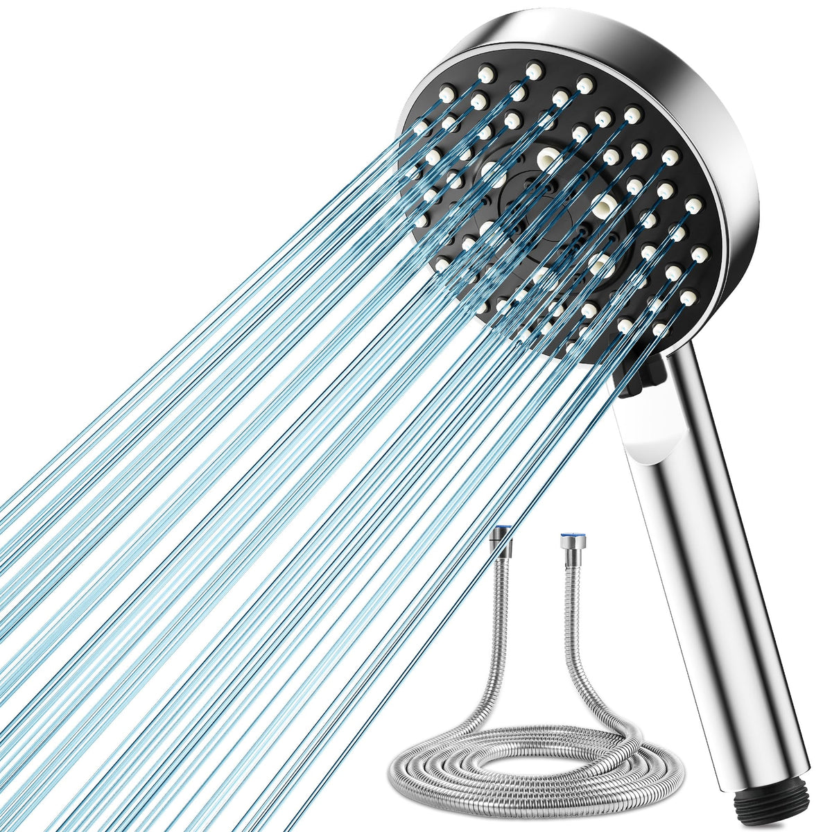 Magichome Shower Head, High Pressure Shower Head with 5 Spray Modes