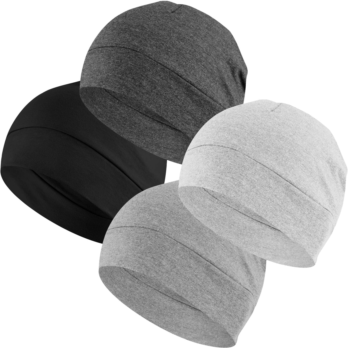 EINSKEY 100% Cotton Skull Caps for Men, Multipurpose Daily Wear Beanie Hat