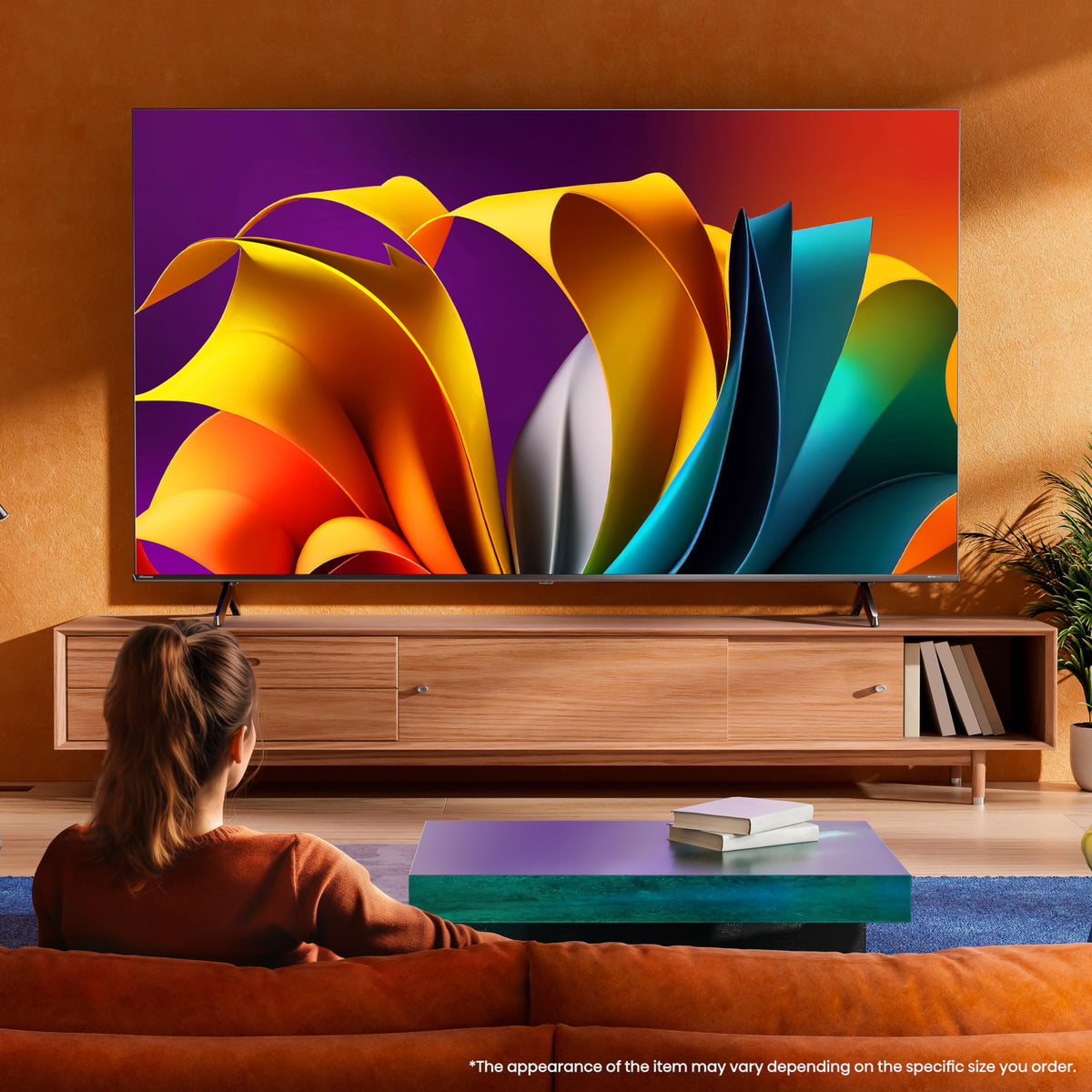 Hisense 50 Inch 50E6QTUK 4K Ultra HD Smart AI TV