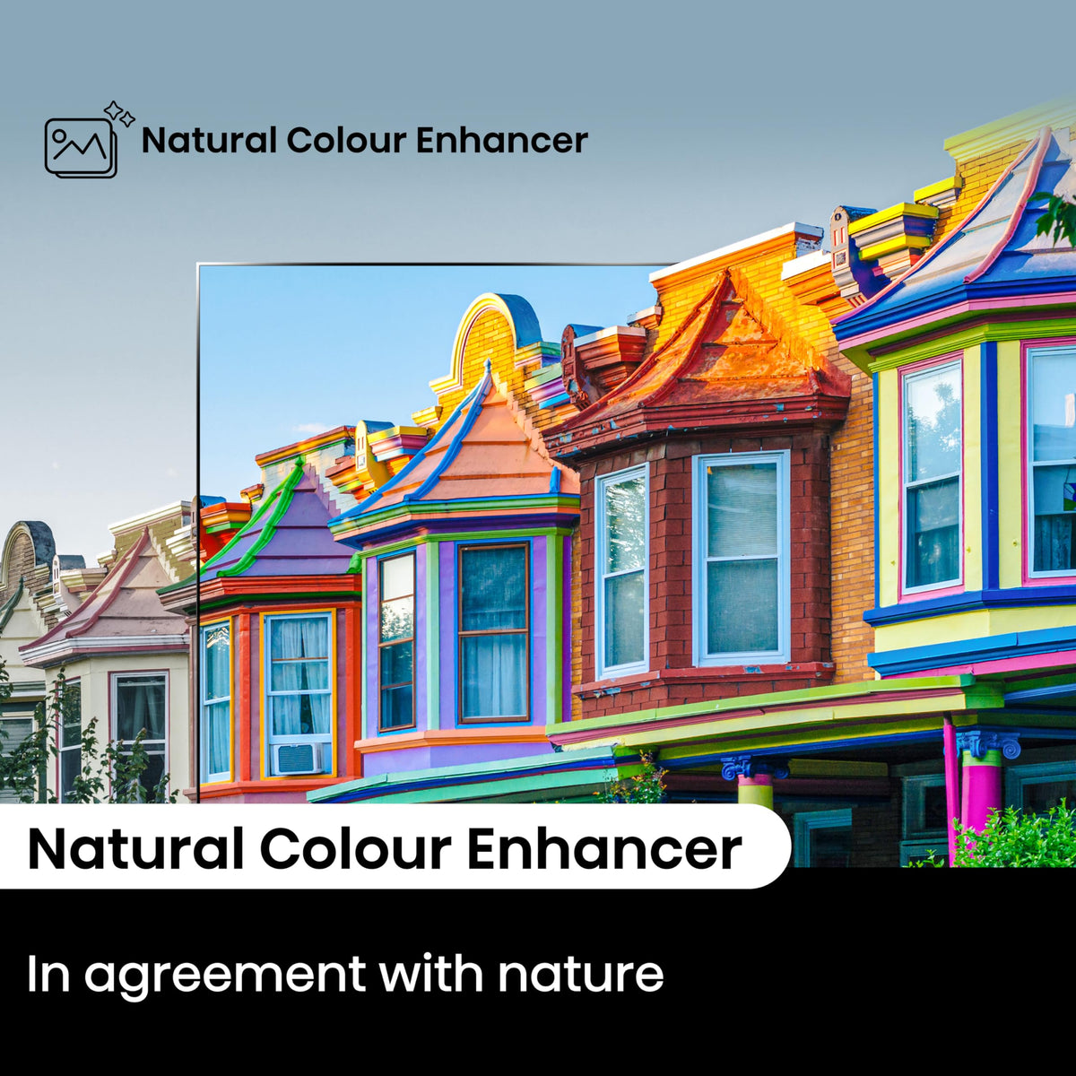Hisense 40" 40A4QTUK FHD LED TV with Freely - Direct Lit LED, Dolby Audio, Natural Colour Enhancer, Games Mode, Sports Mode, Disney +, YouTube, Netflix