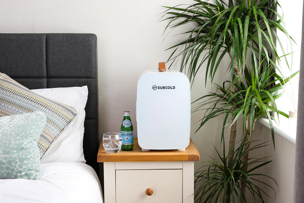 Subcold Pro4 Mini Fridge 4L, Quiet Small Fridge for Bedroom, AC & USB