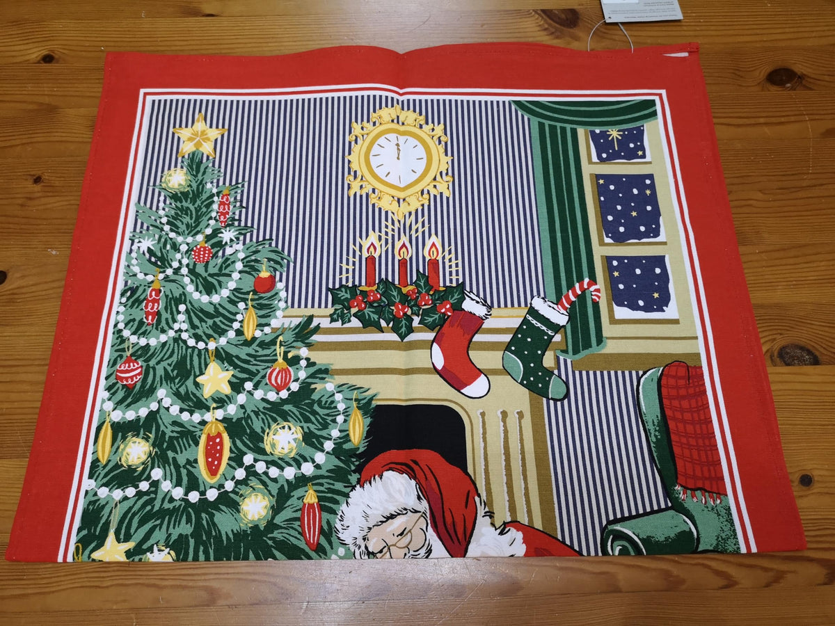 Ulster Weavers - The Twelve Days of Christmas Tea Towel (74 x 48cm) - 100% Cotton - Washable - Christmas Calendar Dish Cloths/Dish Towel - Christmas Countdown Tea Towel - Kitchen Accessories & Decor