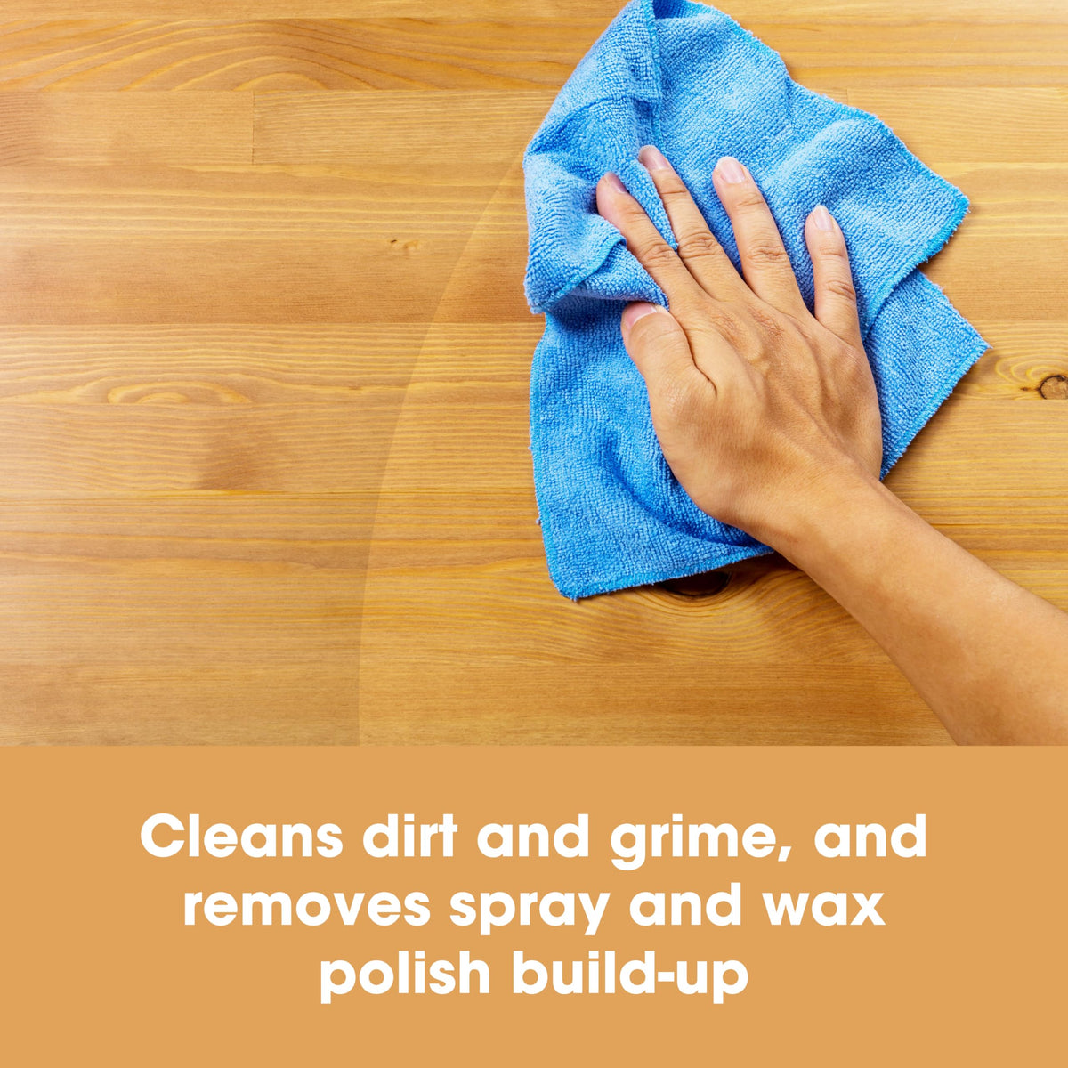 Furniture Clinic Clear Beeswax Polish for Wood & Furniture - 200ml - Natural Beeswax for All Types and Colours - Wooden Furniture Polish to Protect & Enhance Any Wooden Surface