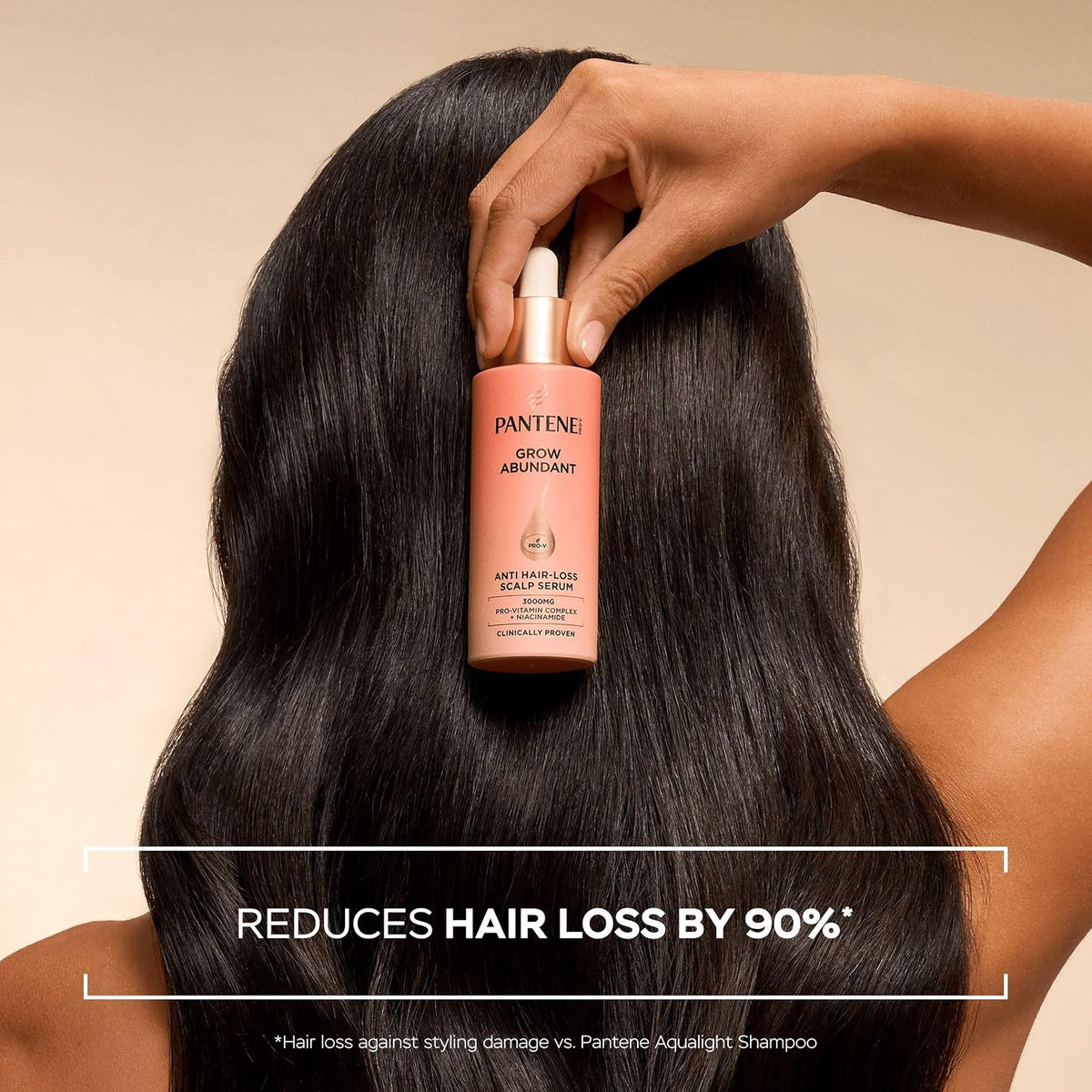 Pantene Grow Abundant Anti-Hair Loss Scalp Serum 60ml for Denser Hair