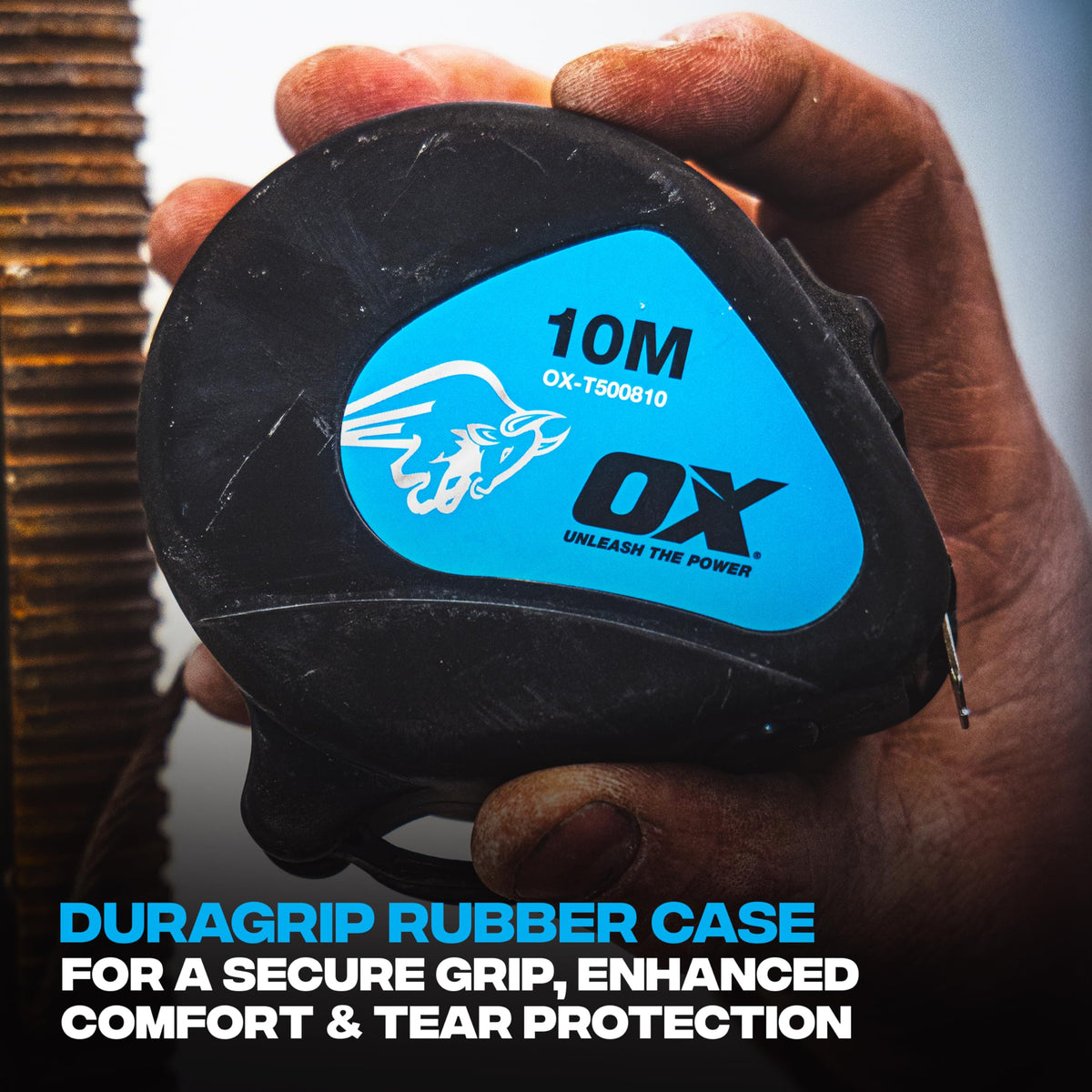 OX Trade 8m Tape Measure Twinpack - Metric & Imperial, Nylon Coated Blade
