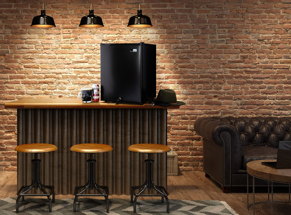 Barcool Bar25 Mini Bar Fridge | 5-15°C | Ultra-Quiet | Solid Door