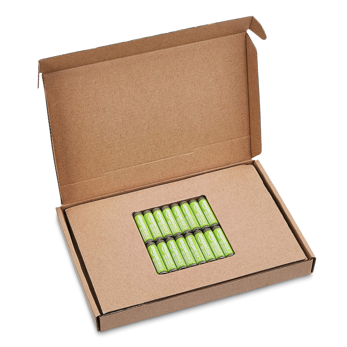 Amazon Basics 8-Pack Rechargeable AAA NiMH High-Capacity Batteries, 850 mAh, 1.2V, Recharge up to 500x Times, Pre-Charged