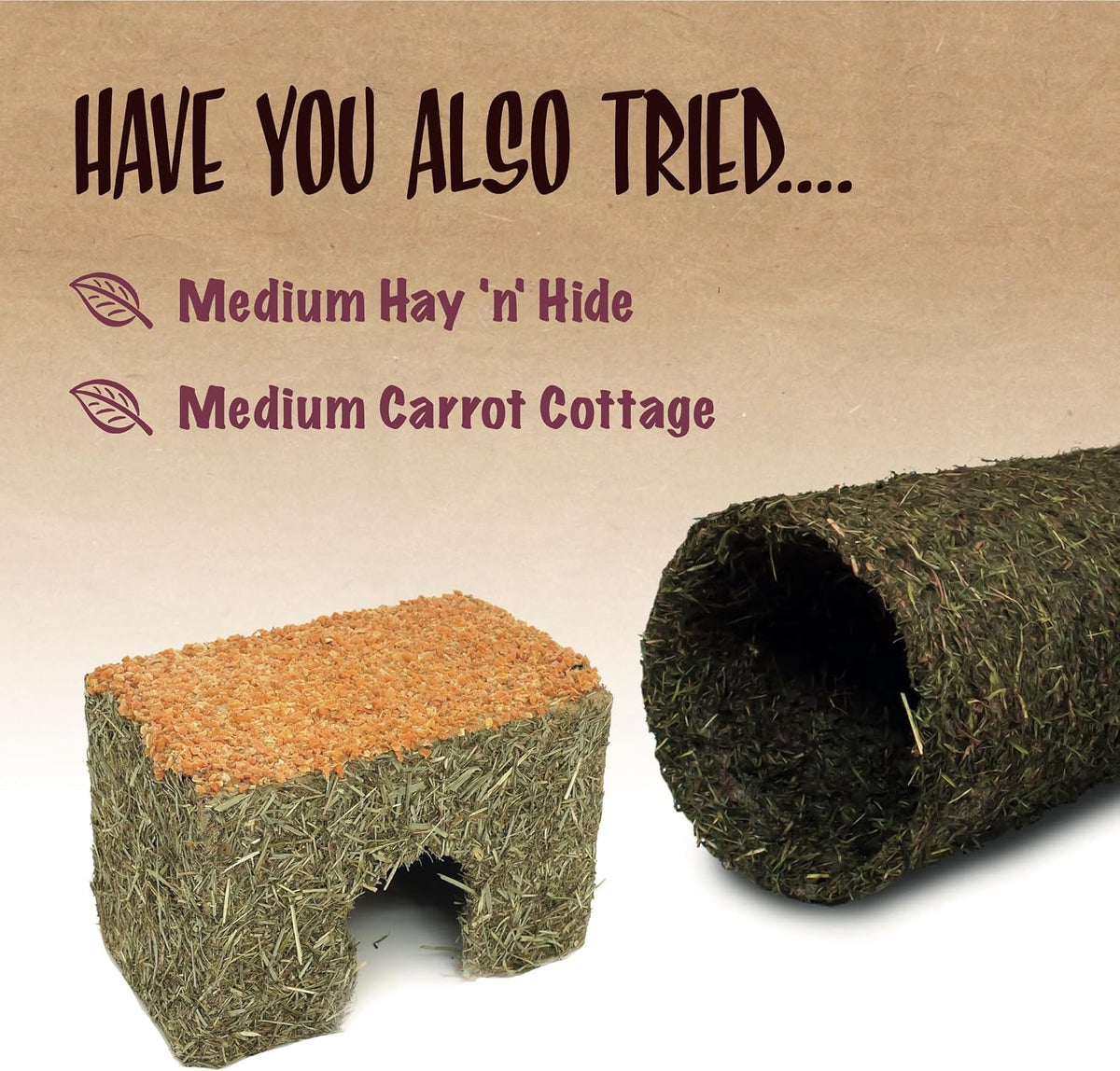 Rosewood Naturals I Love Hay Forage Cube, Small Animal Treat and Gnaw Toy for Rabbits, Guinea Pigs, Chinchillas, Degus, Hamsters, Gerbils, Mice and Rats - Medium (Pack of 2)