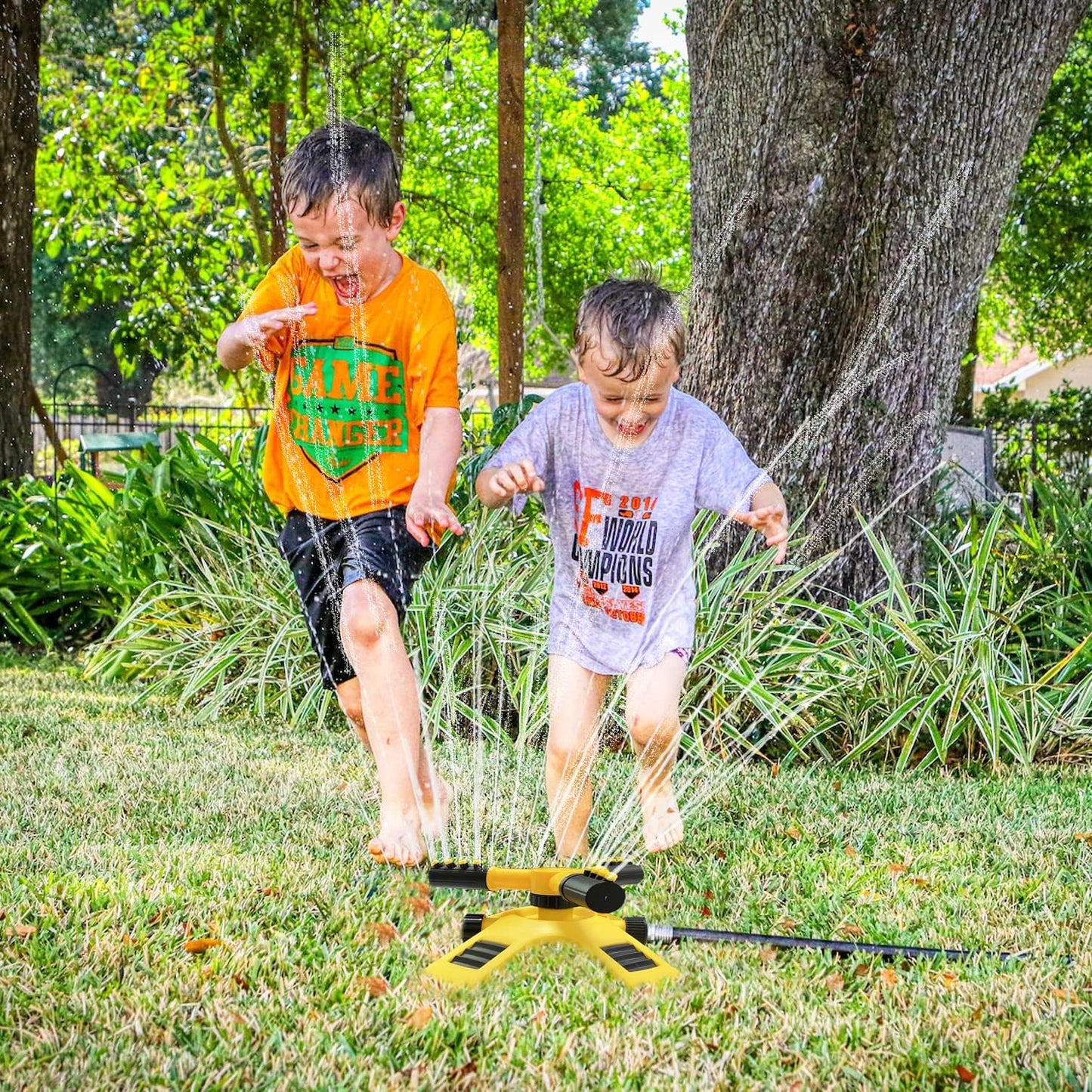 Garden Water Sprinkler Toy for Kids 3-7 Years Old - Outdoor Lawn and Vegetable Yard Sprinkler for Toddlers