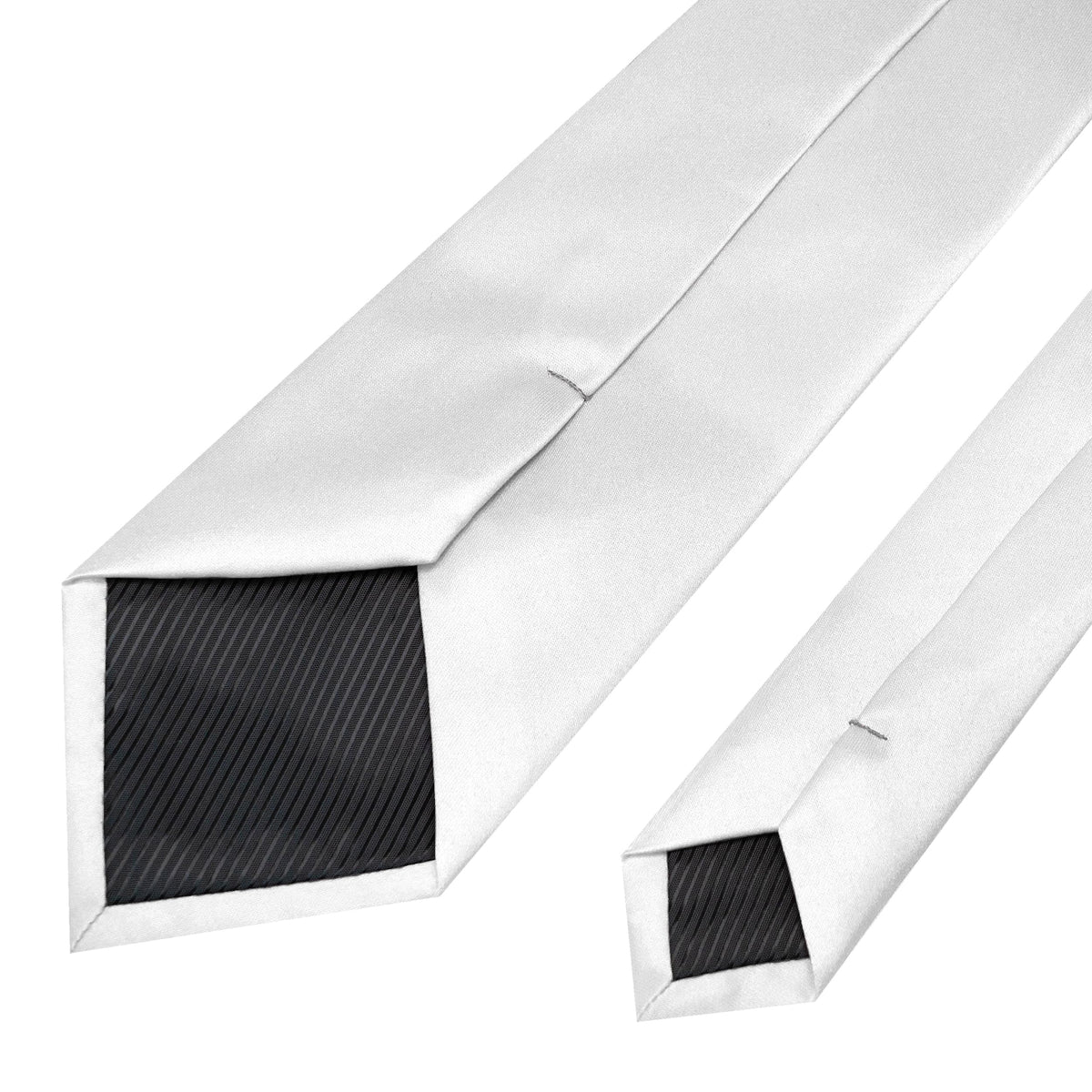 RBOCOTT Solid Color Tie Mens Necktie for Business and Wedding Party