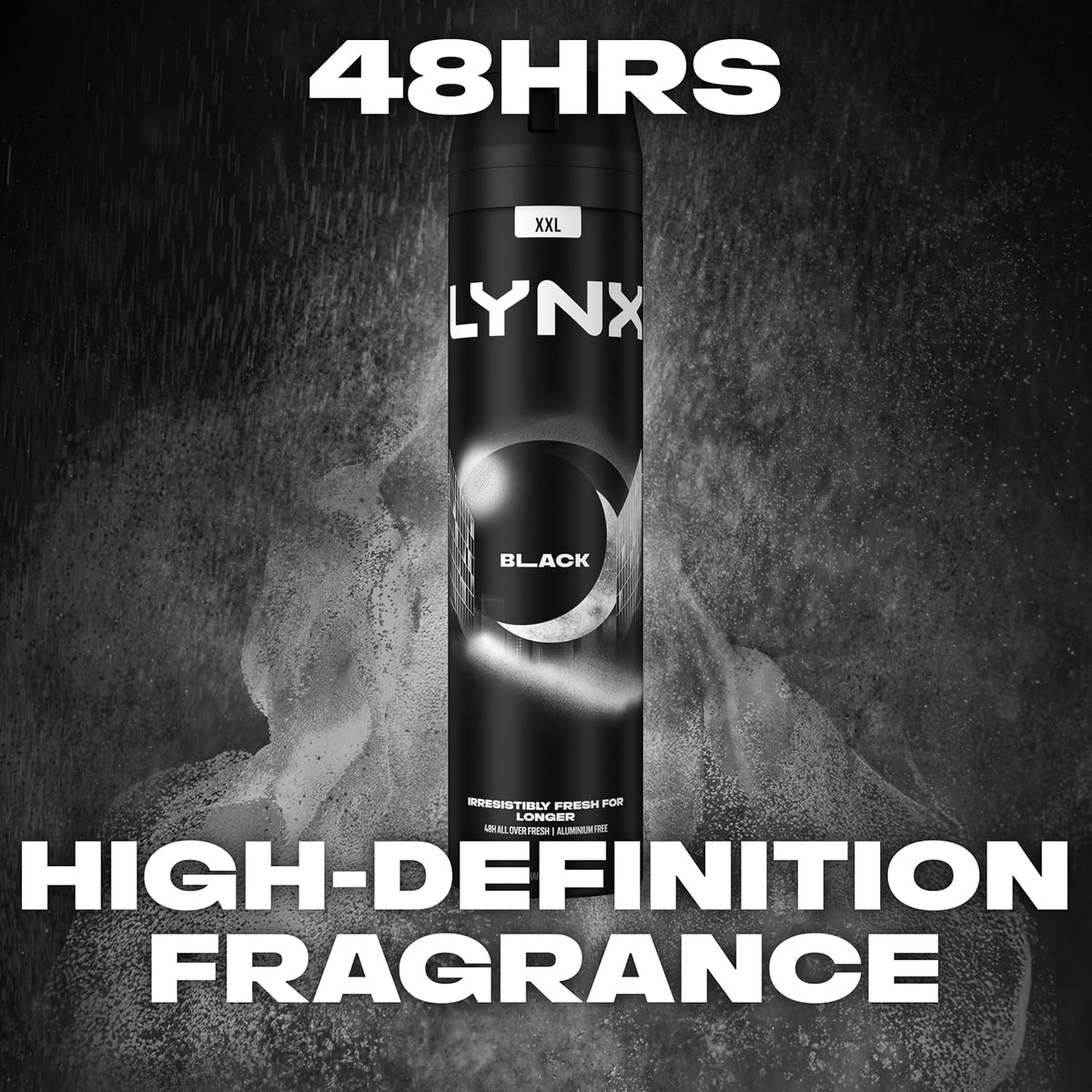 Lynx Black Aerosol Body Spray 250 ml