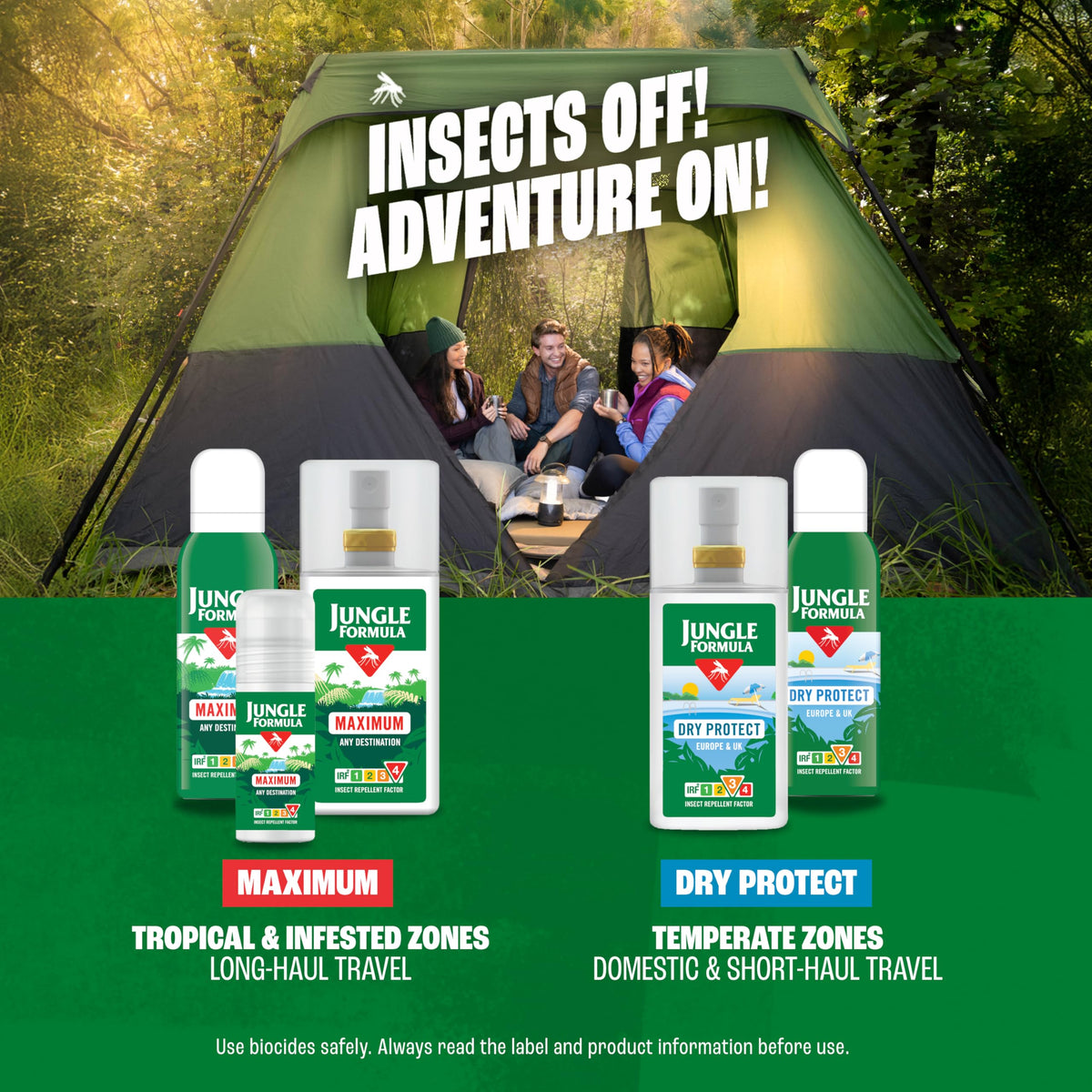 Jungle Formula Maximum 50% DEET Insect Repellent Aerosol 125ml