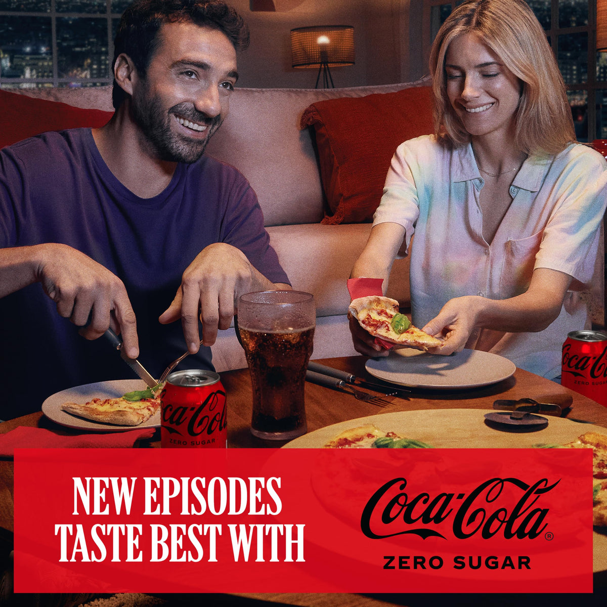 Coca Cola Zero Sugar Lemon 8 x 330ml