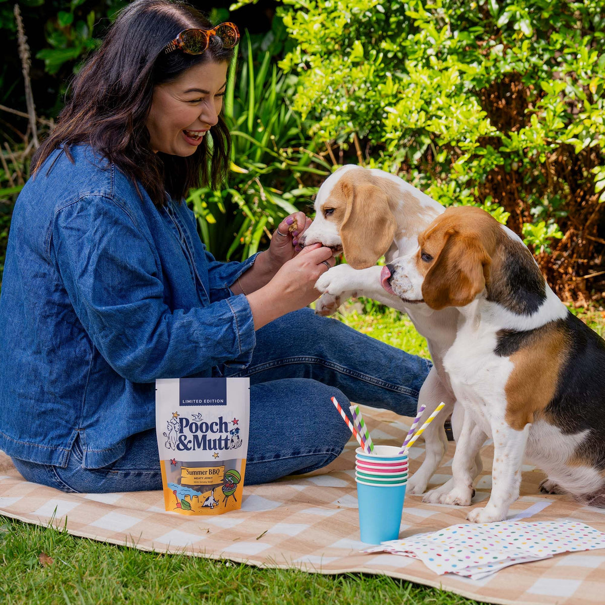 Pooch & Mutt - Puppy Beef Jerky, Training Treats, Pack of 1x80g