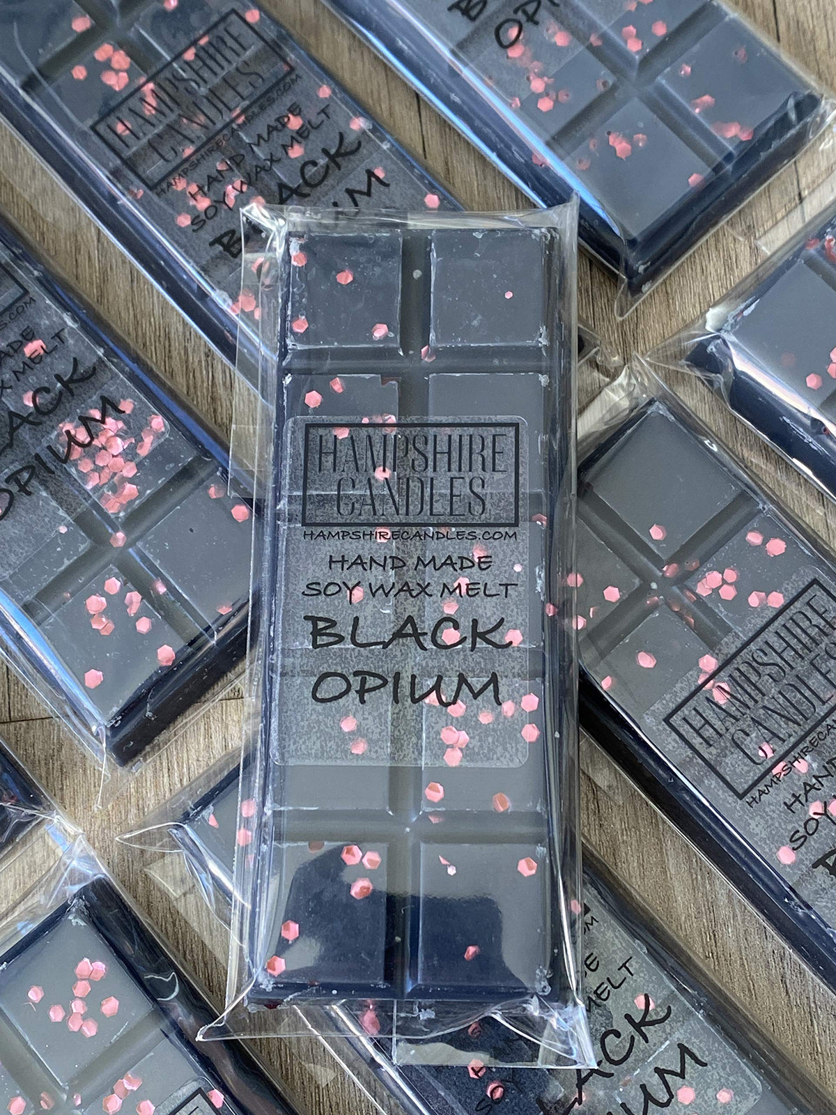 Dark Opium Wax Melts | Highly Scented | Natural Soy Wax | Handmade Snap Bar