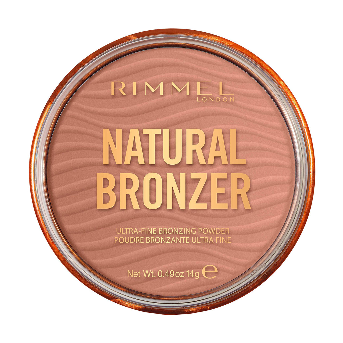 Rimmel Natural Bronzer, Silky-Smooth & Ultra-Fine Bronzing Powder, 002 Sunbronze, 14g