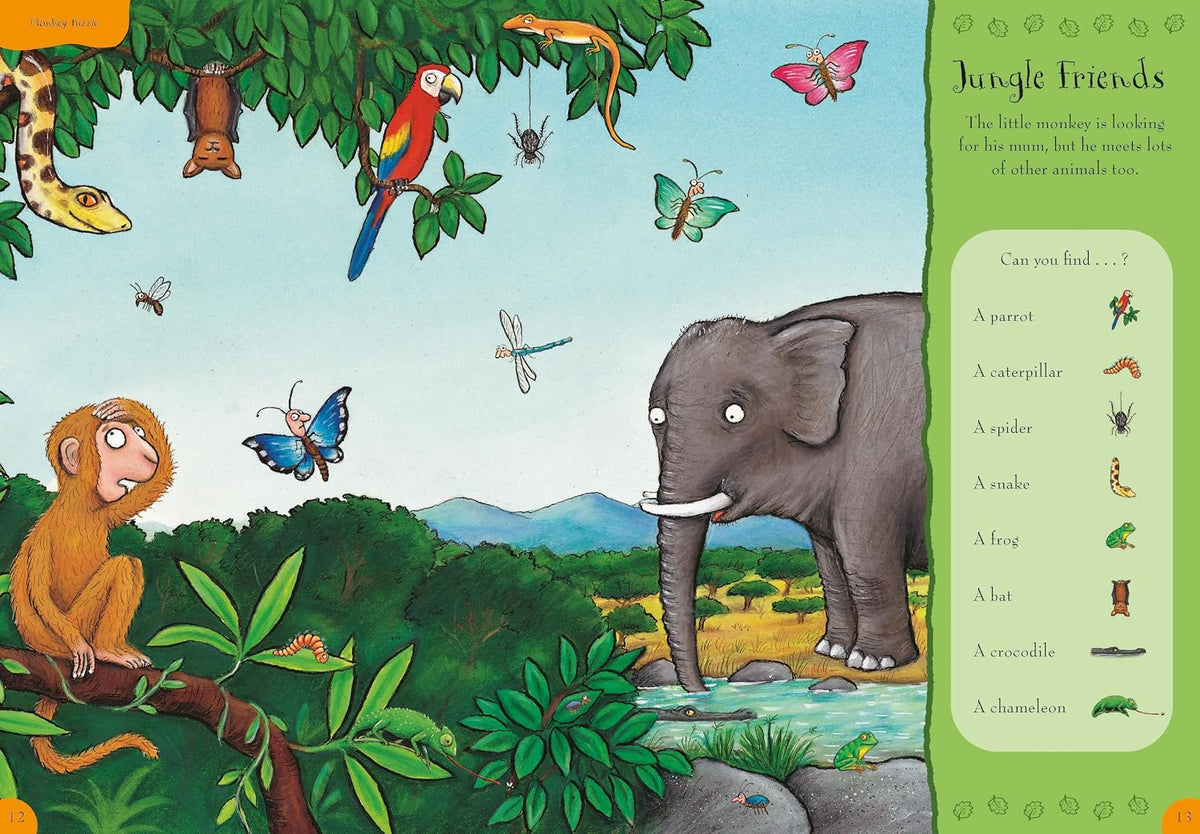 The Gruffalo and Friends Search and Find: The perfect summer holiday activity book for kids