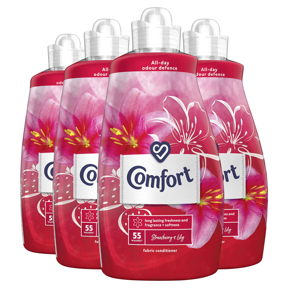 Comfort Perfume Creations Passion Bloom Fabric Conditioner Motion-Activated Fragrance Technology 100 Days of Freshness 30 washes (900 ml)