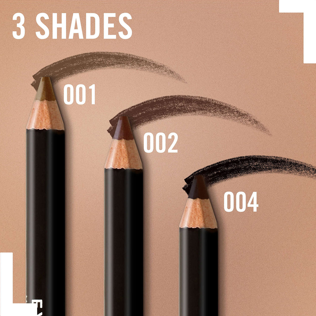 Rimmel Eyebrow Pencil, 1.4 g - Dark Brown