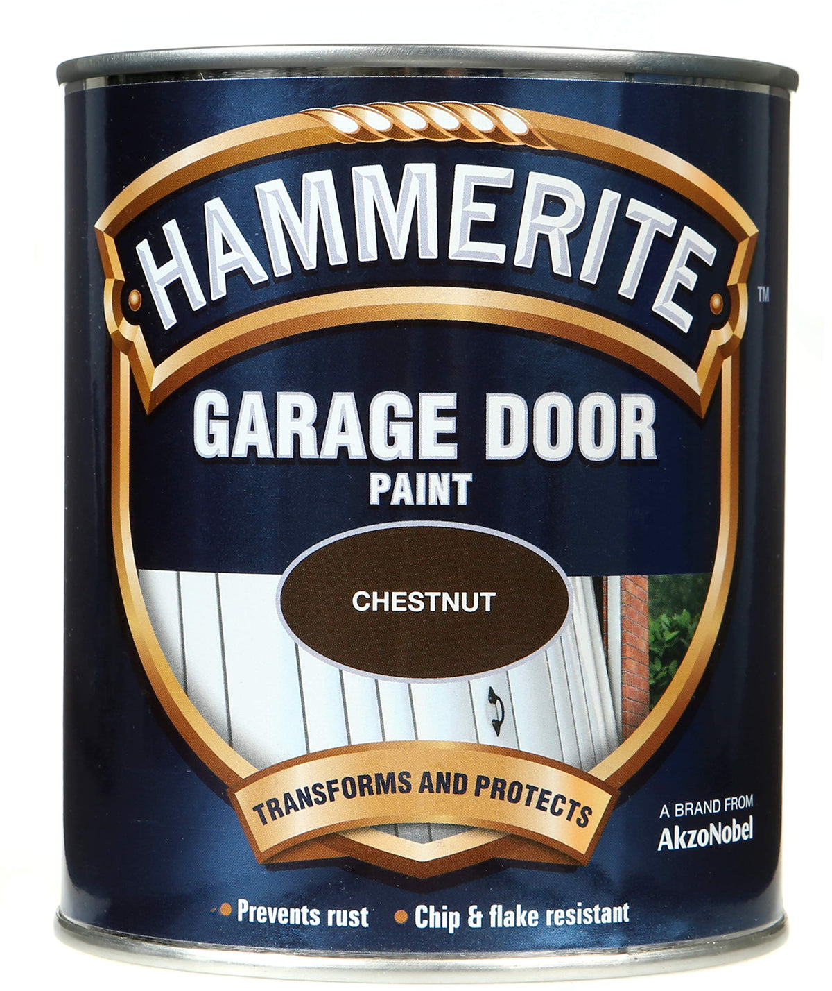 Hammerite Direct to Rust Metal Paint - Smooth Black Finish 250ML, 5084863