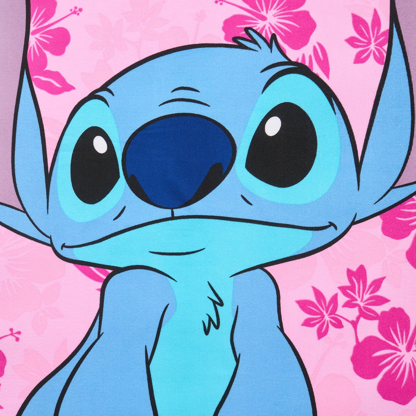 OHS x Stitch Kids Beach Towel Hooded Poncho Absorbent Quick Dry Soft Microfibre