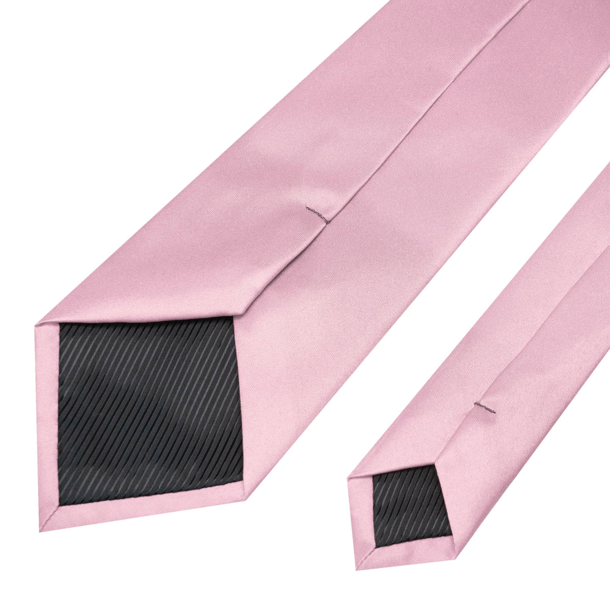 RBOCOTT Solid Color Tie Mens Necktie for Business and Wedding Party