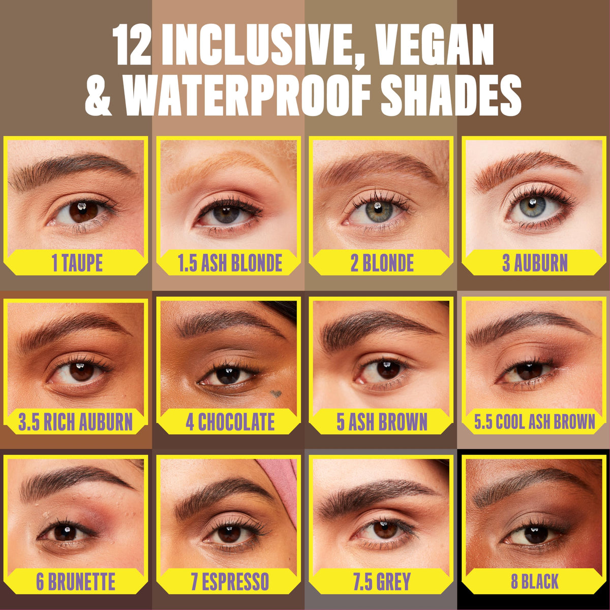 NYX Professional Makeup Micro Brow Pencil, Dual Ended Precise: Ash Brown