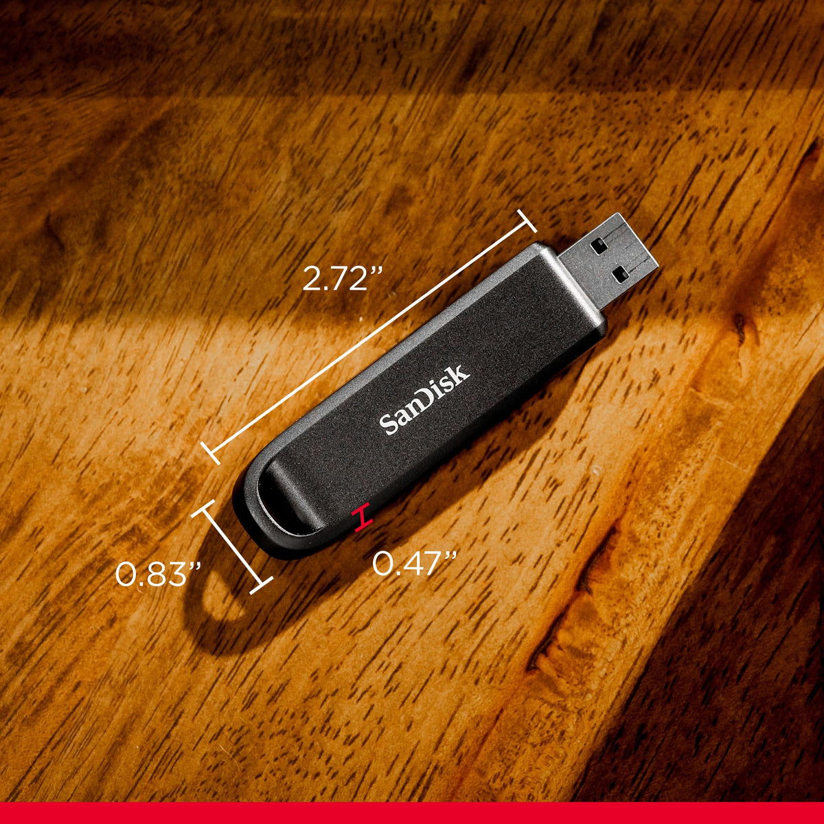 SanDisk Ultra Luxe 128 GB USB Flash Drive USB 3.1 up to 150 MB/s, Silver (Pack of 5)