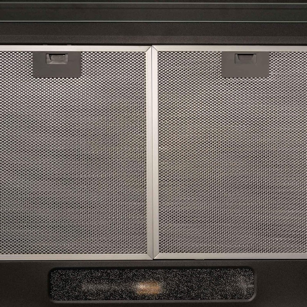 SIA 60cm Visor Cooker Hood, Kitchen Extractor Fan, Black, VSR60BL