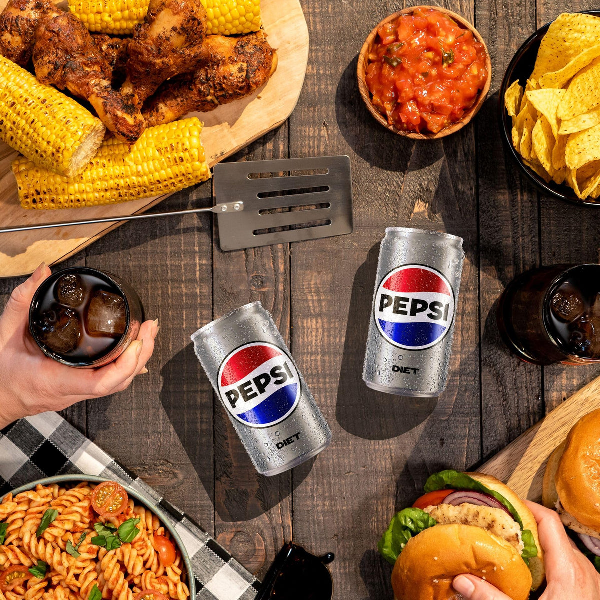 Pepsi Diet Cola | 330ml Can | 24 Pack