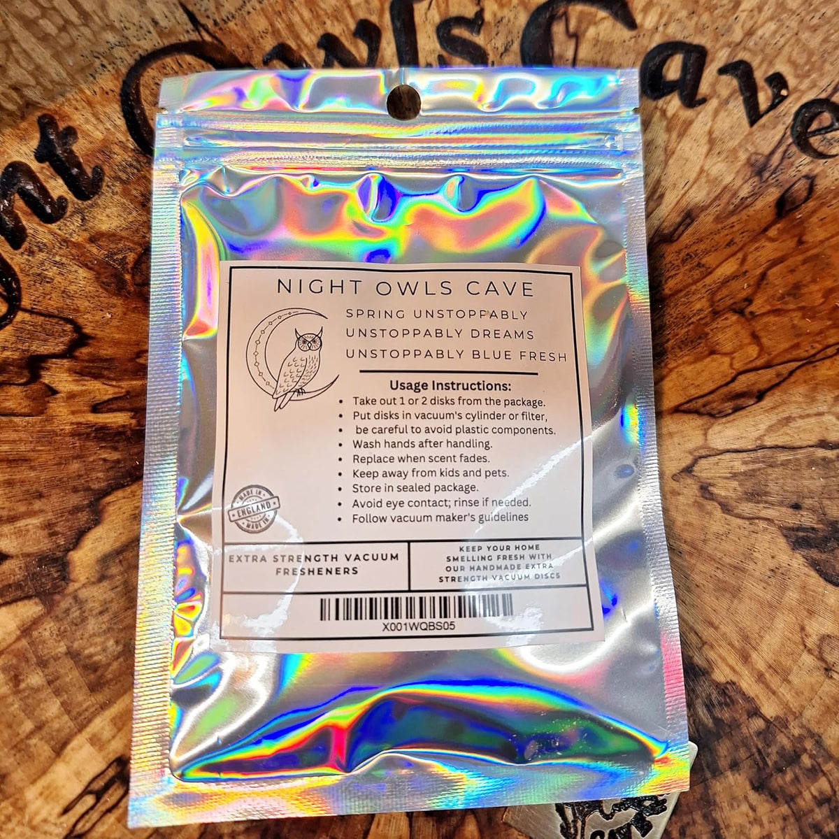 Handmade Scented Vacuum Cleaner Discs - Elevate Your Vacuum Game with Fresh, Long-Lasting Fragrances (Spring Unstoppably, Unstoppably Dreams, and Unstoppably Blue Fresh) - 3 Packets of 2 Discs Each