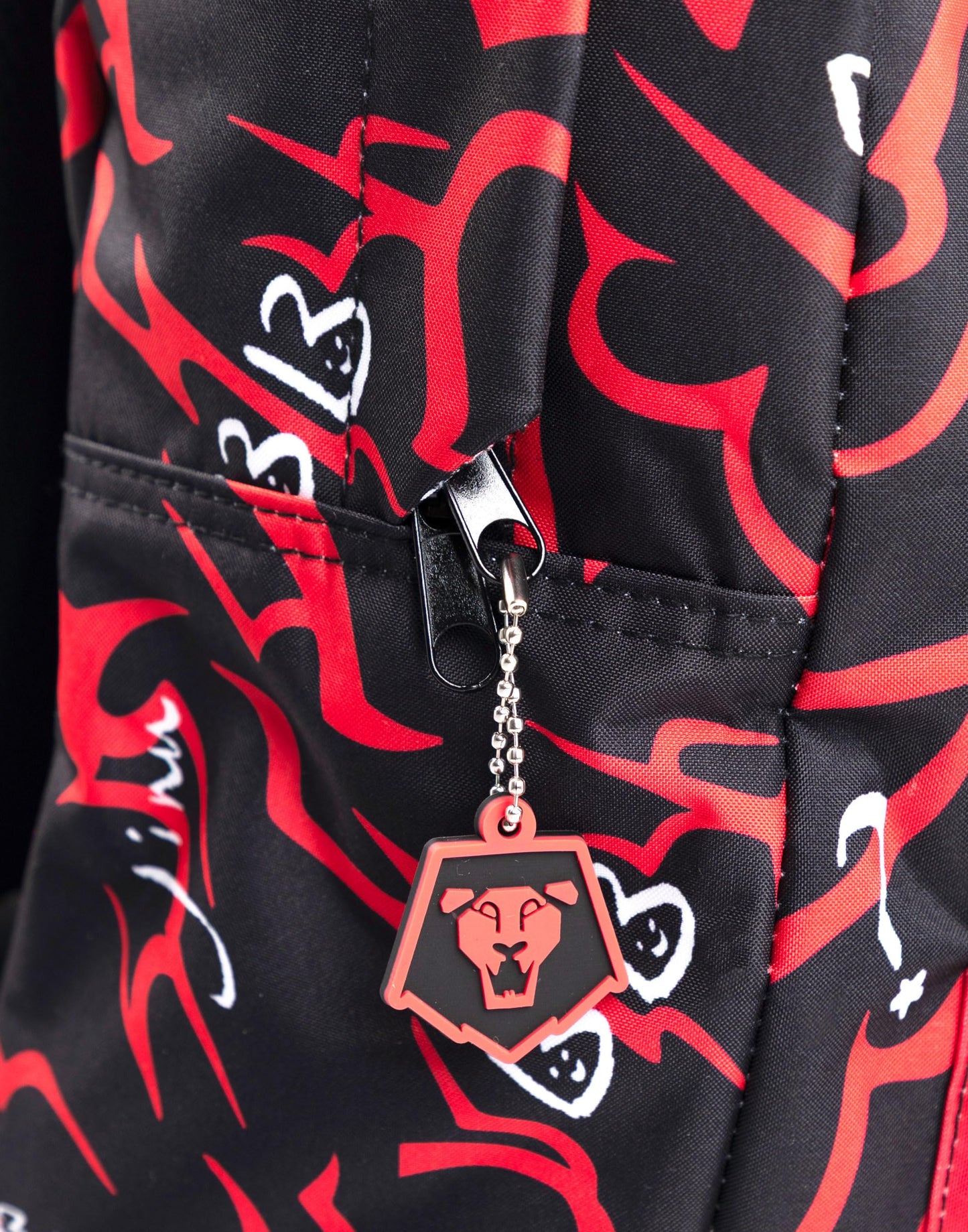 KPop Demon Hunters K-Pop Demon Hunters Derpy Tiger Blue Backpack | Kids School Bag with Front Zip Pocket | Padded Shoulder Straps & Chest Strap | K-Pop Demon Hunters Merch