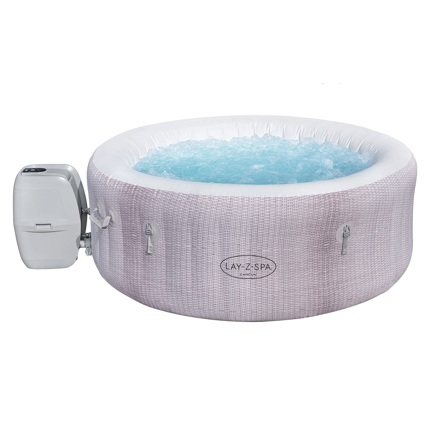 Lay-Z-Spa Boracay Smart Signature AirJet Inflatable Hot Tub with App-Control 2-4 person
