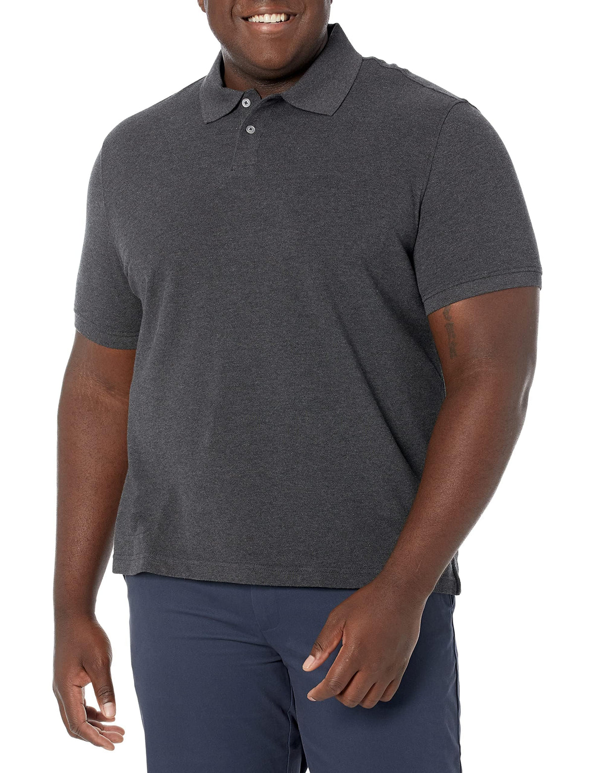 Amazon Essentials Men's Slim-Fit Cotton Pique Polo Shirt (Limited Edition Colors)