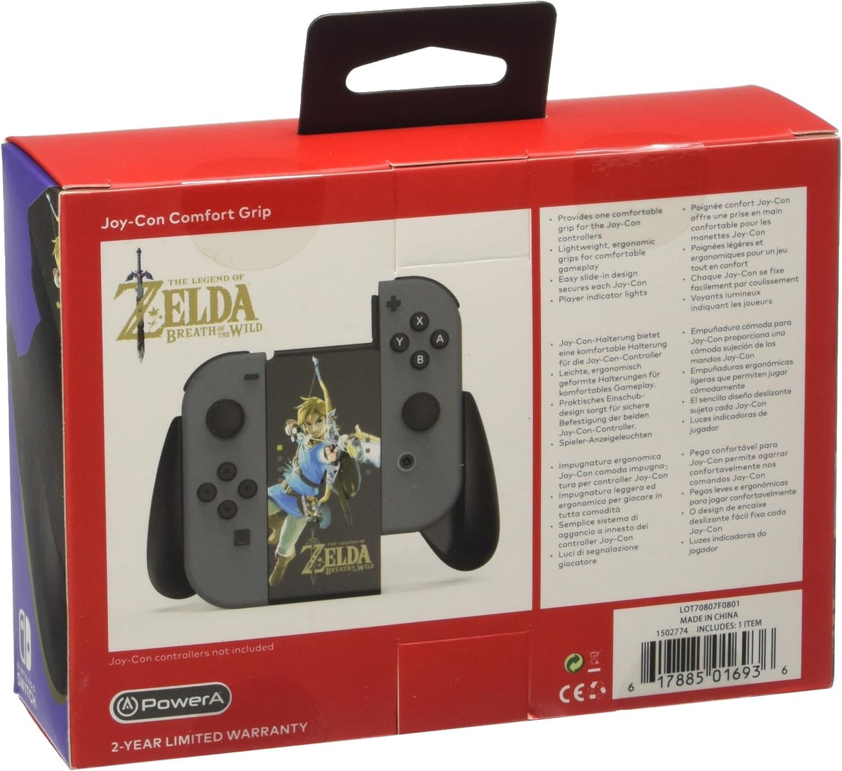 Nintendo Switch Joy-Con Comfort Grip - Zelda: Breath of the Wild (Nintendo Switch)