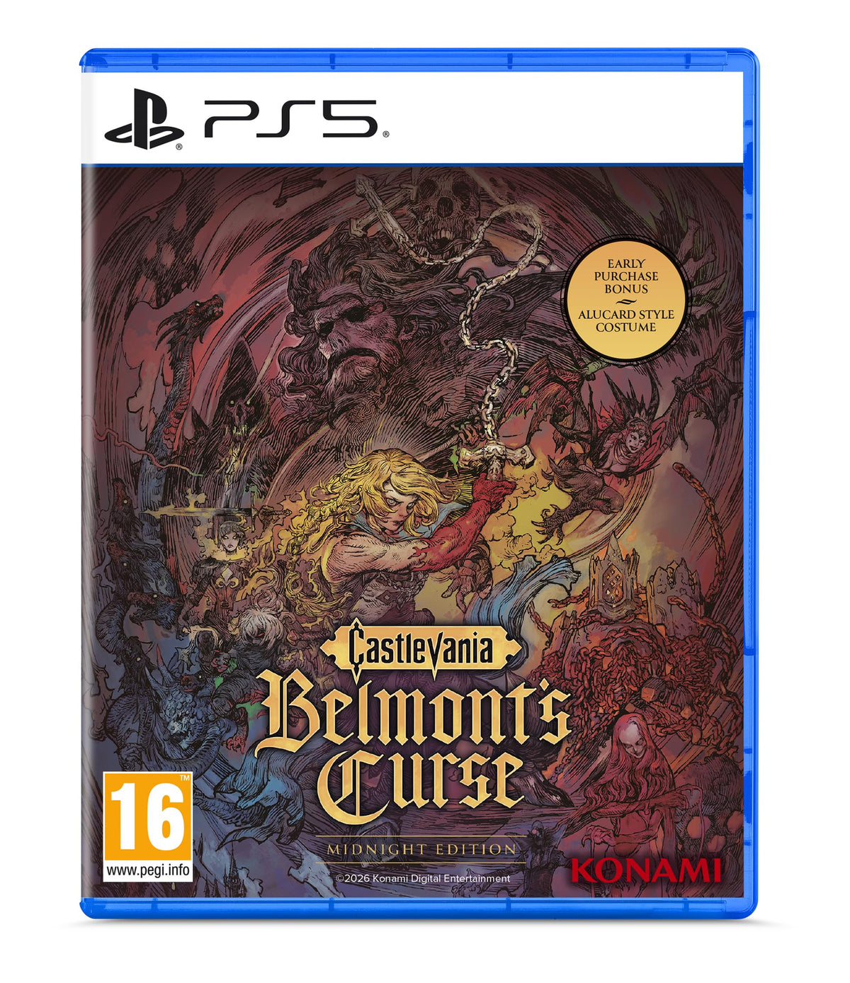 Castlevania: Belmont’s Curse-Midnight Edition Steelbook Bundle - PS5