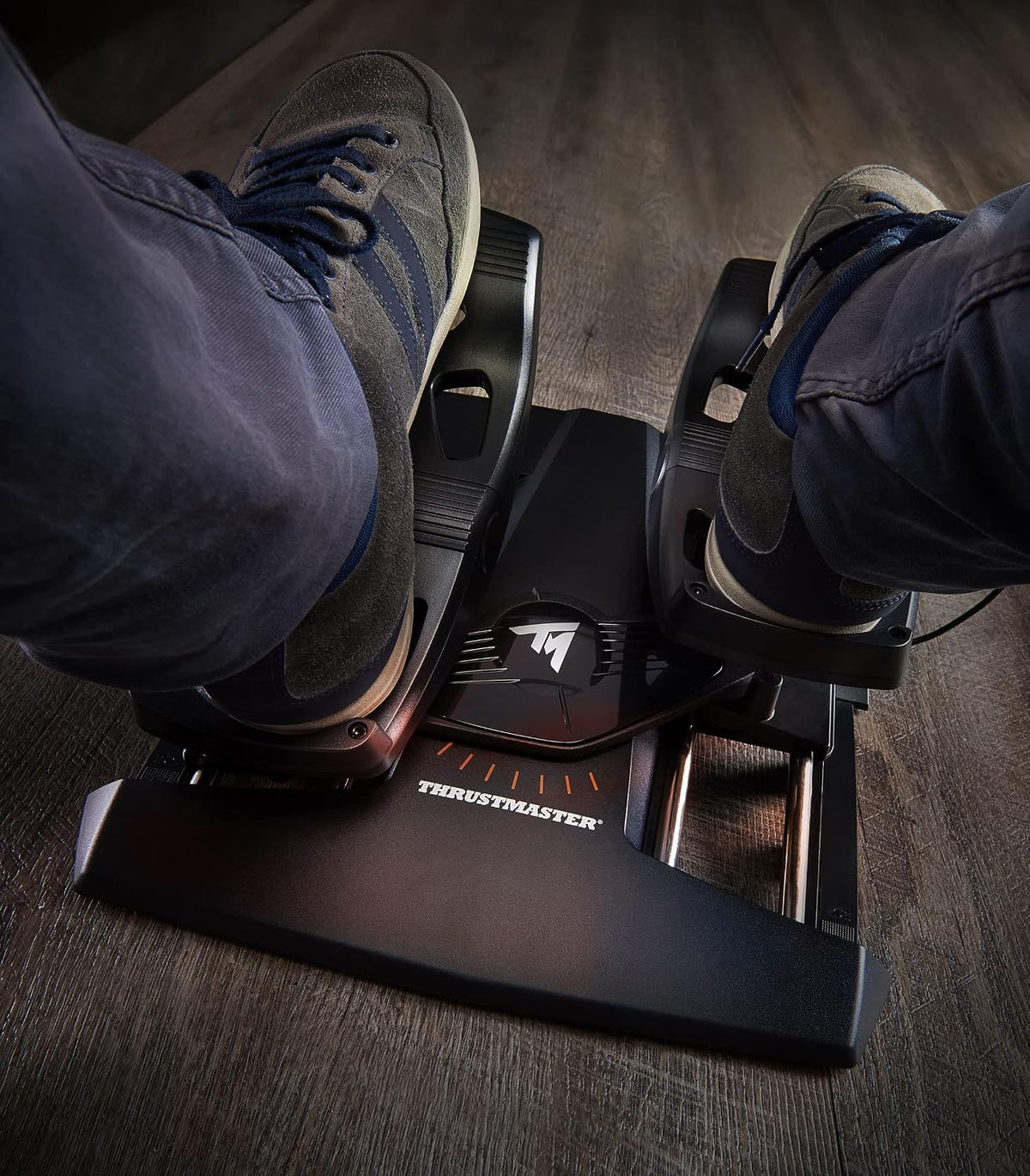 Thrustmaster TFRP T. Flight Rudder Pedals - Precise Rudder Control with S.M.A.R.T Technology for PC, PlayStation and Xbox