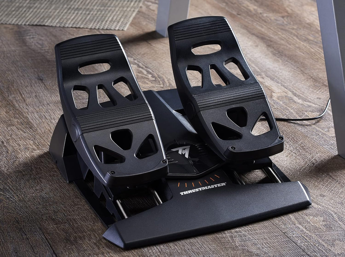 Thrustmaster TFRP T. Flight Rudder Pedals - Precise Rudder Control with S.M.A.R.T Technology for PC, PlayStation and Xbox