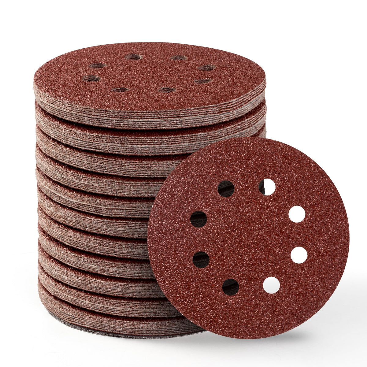 SATC Sanding Discs 150 Grit 110PCS Orbital Sander Discs 125mm Hook and Loop Round Orbital Sander Pads for Sanding
