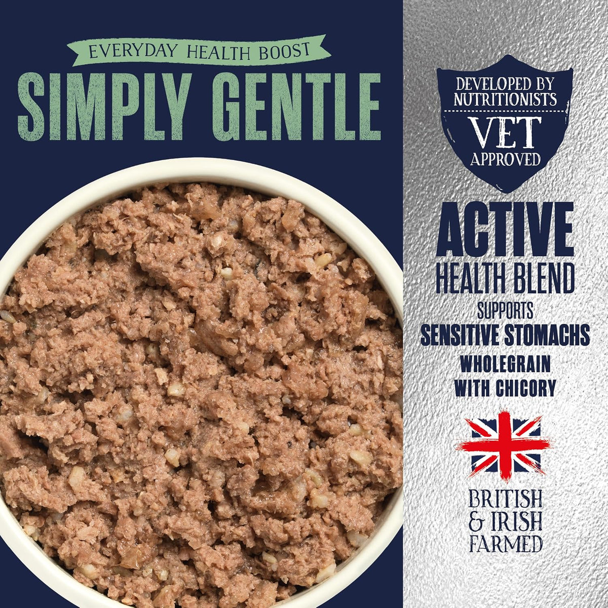Butcher's Complete Wet Can Adult Dog Food Simply Gentle Loaf Pack 12x390g