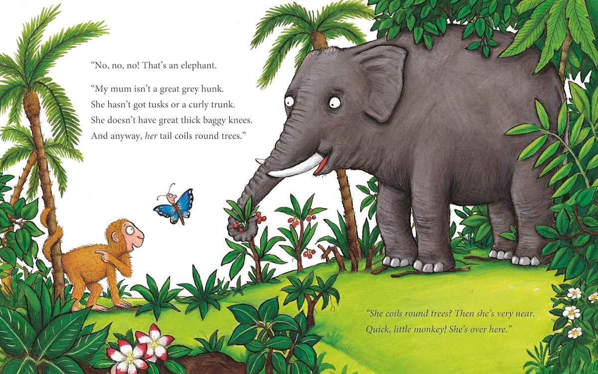 Monkey Puzzle: A funny rhyming story about jungle animals from the creators of The Gruffalo
